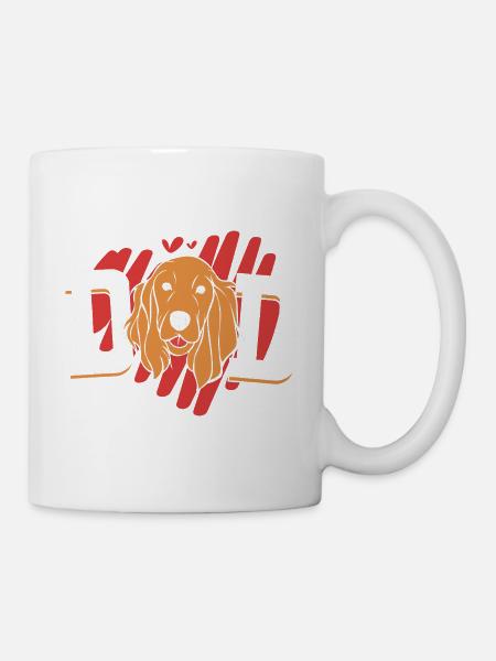 Cocker Spaniel Dad - Tasse - Weiß