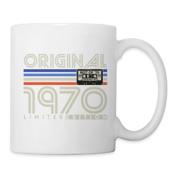 1970's Vintage Vintage Retro Birthday Gift - Mug - white - Right