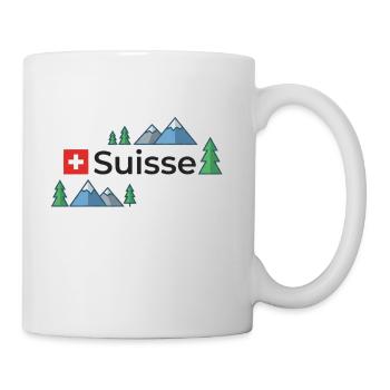 Suisse Suisse Suisse  - Mug blanc - blanc - Droite