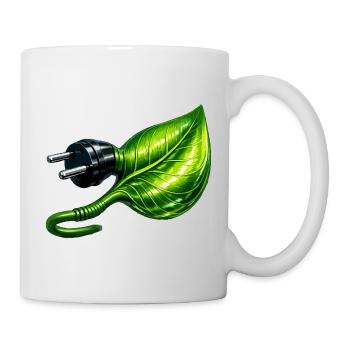 Green Energy Sheet - Mug - white - Right