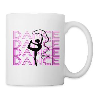 Dance - Tasse - Weiß - Rechts