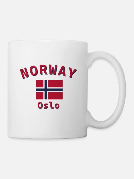 Norwegen - Tasse - Weiß