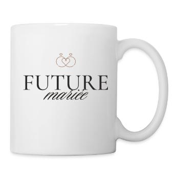 Future mariée - Mug blanc - blanc - Droite