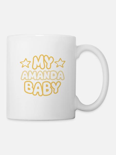 Geschenk für Amanda - Tasse - Weiß