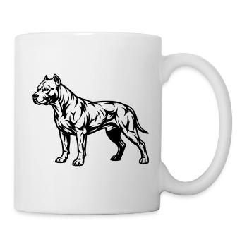 staff Staffordshire - Mug blanc - blanc - Droite