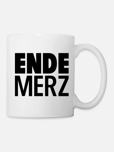 Ende Merz - Tasse - Weiß