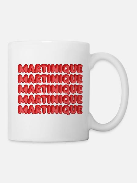 Tauchen Martinique - Tasse - Weiß