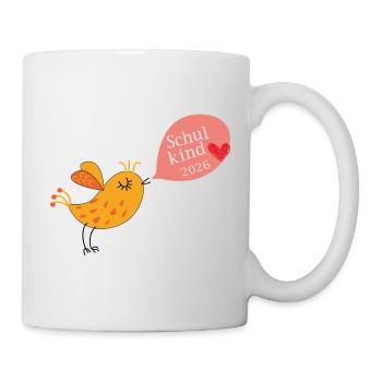  Schulkind 2026 - Tasse - Weiß - Rechts