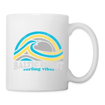 Baltic Coast Surf Design – Ocean Blue - Mug - white - Right