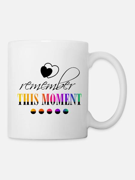 Remember_this_moment - Mug - white