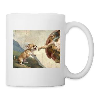 Mème Chihuahua Chihuahua Hand Dog - Mug blanc - blanc - Droite
