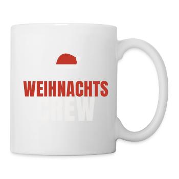 Weihnachts Crew Weihnachtsmütze Familie Team Fest - Tasse - Weiß - Rechts