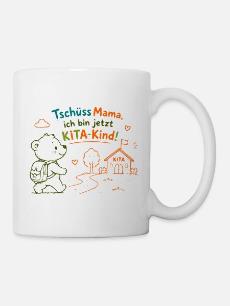 KitaKind Abschied von Mama - Tasse - Weiß
