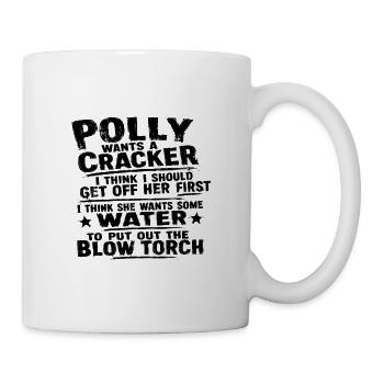 Polly - Tasse - Weiß - Rechts