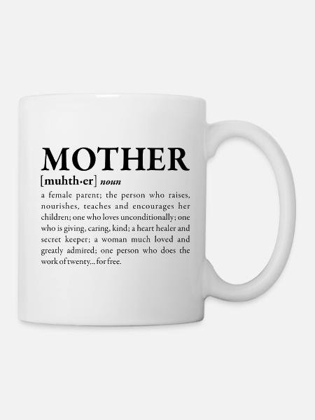Mutter - Tasse - Weiß