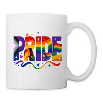 Pride Spruch für LGBTQ Aktivisten & Fans - Tasse - Weiß - Rechts
