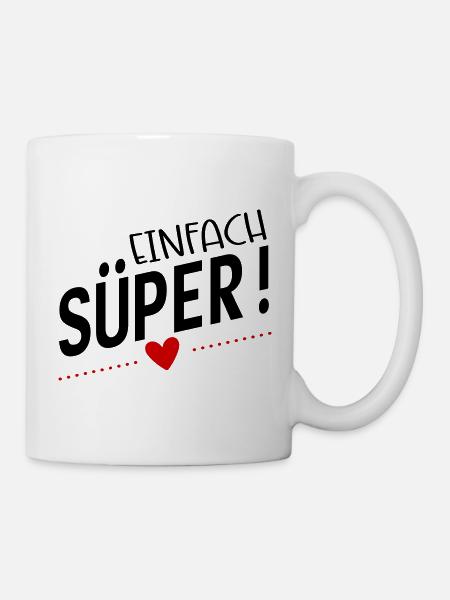Süper Türkisch - Tasse - Weiß