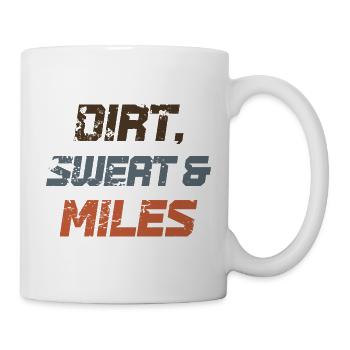 Dirt Sweat & Miles - Mug - white - Right