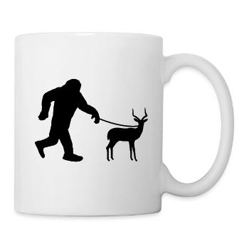Antelope Sasquatch Humor - Mug - white - Right