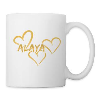 First name Alaya - Mug - white - Right