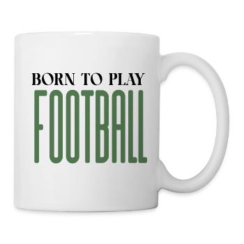 Elongated Football Glyphs - Mug - white - Right