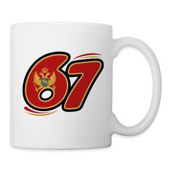67 Montenegro Edition - Tasse - Weiß - Rechts
