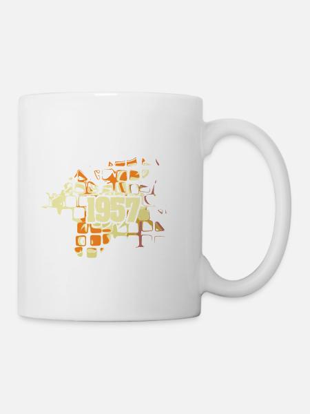 1957 - Tasse - Weiß