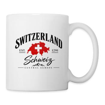 Switzerland - Alpen - Schweiz - Suisse - Zürich - Tasse - Weiß - Rechts