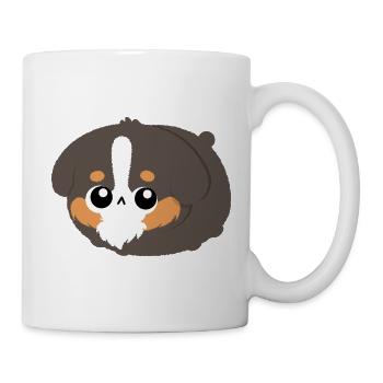 Chibi Berner Bergwelpe - Tasse - Weiß - Rechts