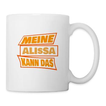 Sprueche Alissa - Tasse - Weiß - Rechts