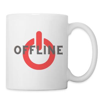 Offline - Tasse - Weiß - Rechts