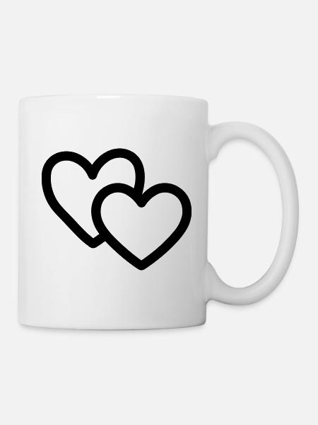 Dual Core - Tasse - Weiß
