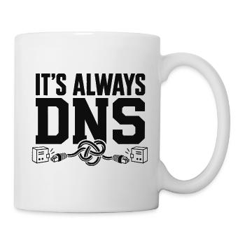 Always DNS Knot Tech Tee - Tasse - Weiß - Rechts
