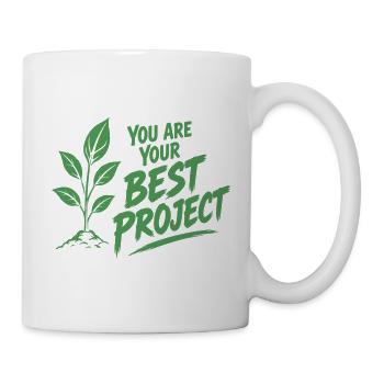 You Are Your Best Project Achtsamkeit Pflanzen - Tasse - Weiß - Rechts