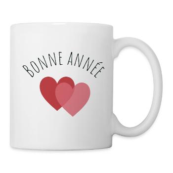 ALLES GUTE ZUM NEUEN JAHR. SILVESTER. BESTE WÜNSCHE - Tasse - Weiß - Rechts