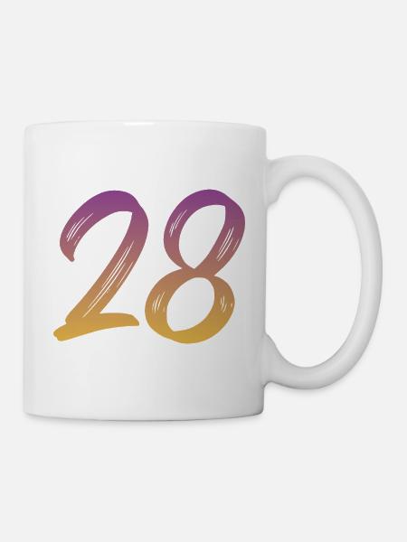 28 - Tasse - Weiß
