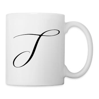 Name mit Anfangsbuchstabe J Julia Jonas Jana Jakob - Tasse - Weiß - Rechts