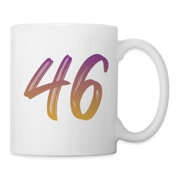 46 - Tasse - Weiß - Rechts