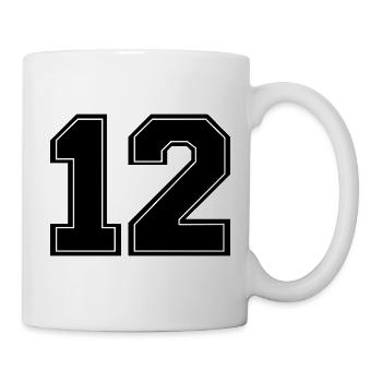 12 - Tasse - Weiß - Rechts