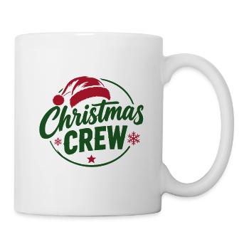 Weihnachts Crew Logo - Tasse - Weiß - Rechts