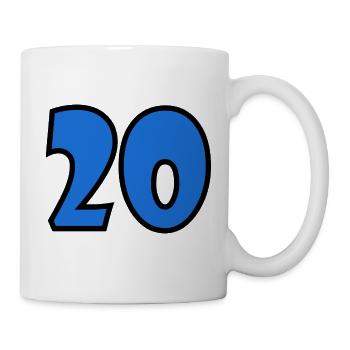 20 - Tasse - Weiß - Rechts