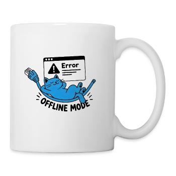 Offline-Modus / Trennung - Tasse - Weiß - Rechts