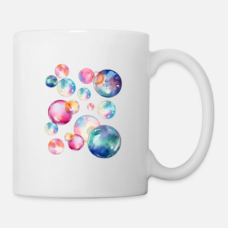 Bulles de rêve - Mug blanc - blanc