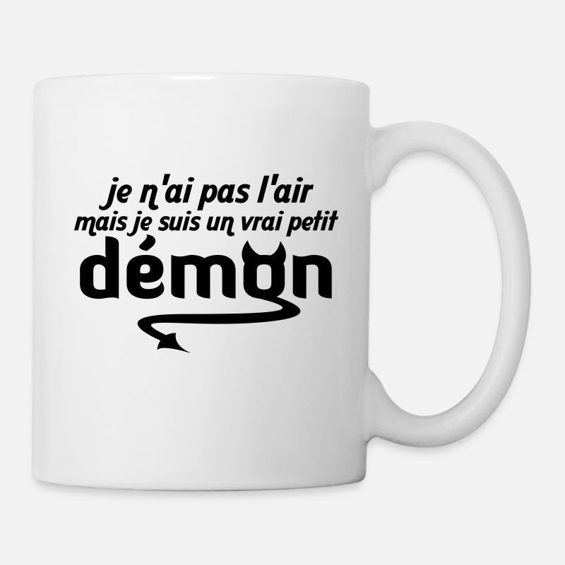 Petit Démon - Mug blanc - blanc