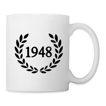 1948 - Tasse - Weiß - Rechts