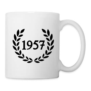 1957 - Tasse - Weiß - Rechts