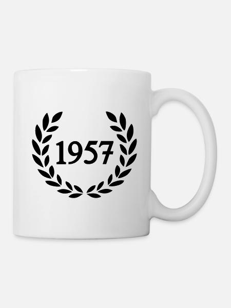 1957 - Tasse - Weiß