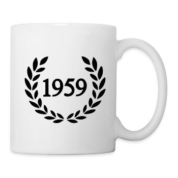 1959 - Tasse - Weiß - Rechts