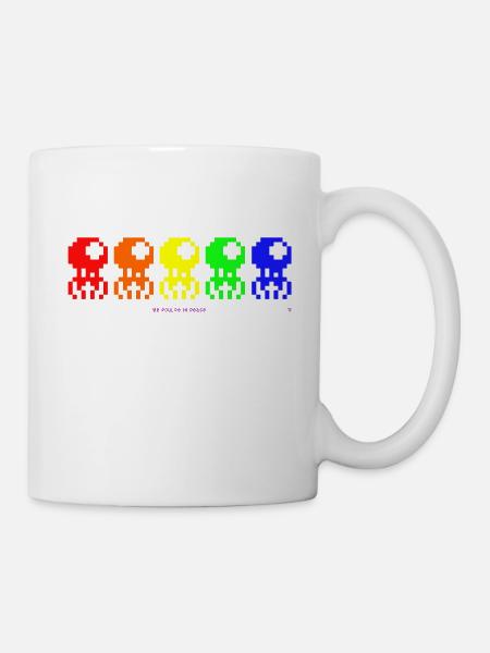 Spoulpe Invaders - Mug blanc - blanc