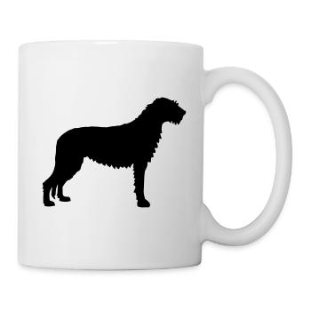 Irish Wolfhound - Mug - white - Right
